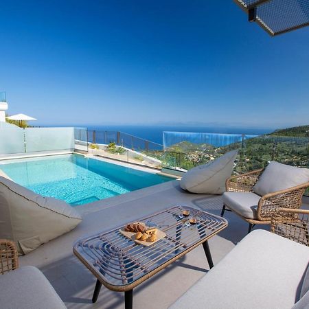 Inorato - Luxury Villa With Private Swimming Pool Kalamíci Kültér fotó