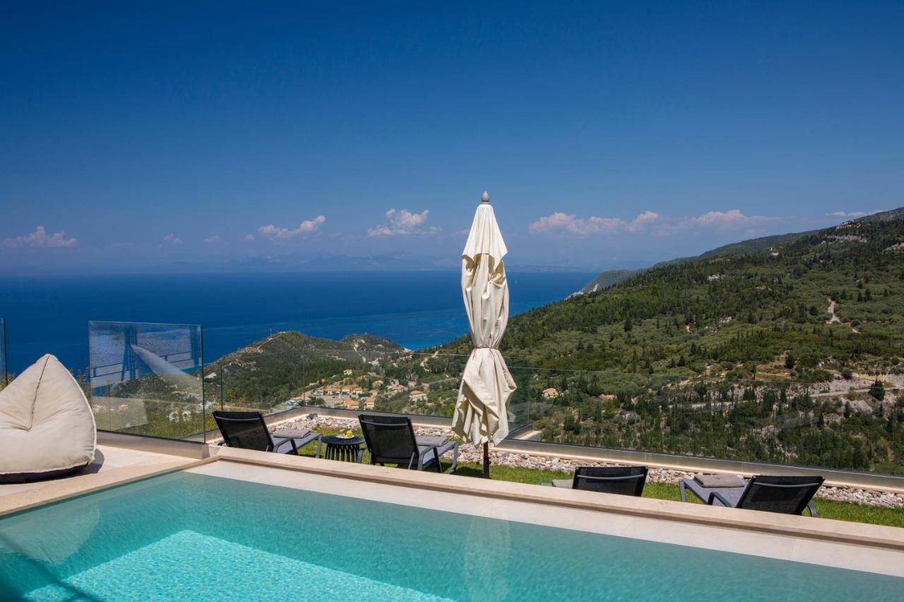 Inorato - Luxury Villa With Private Swimming Pool Kalamíci Kültér fotó